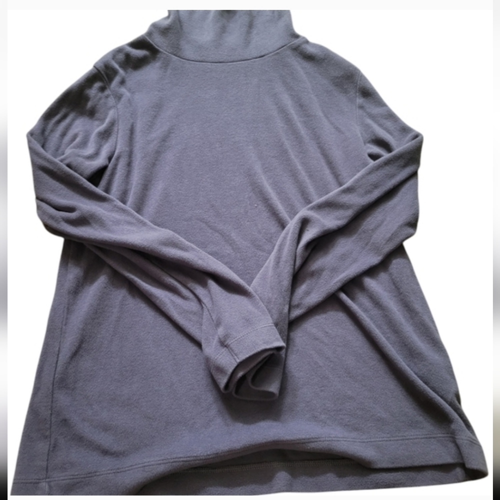 Uniqlo Women's Charcoal Long Sleeve Fleece M